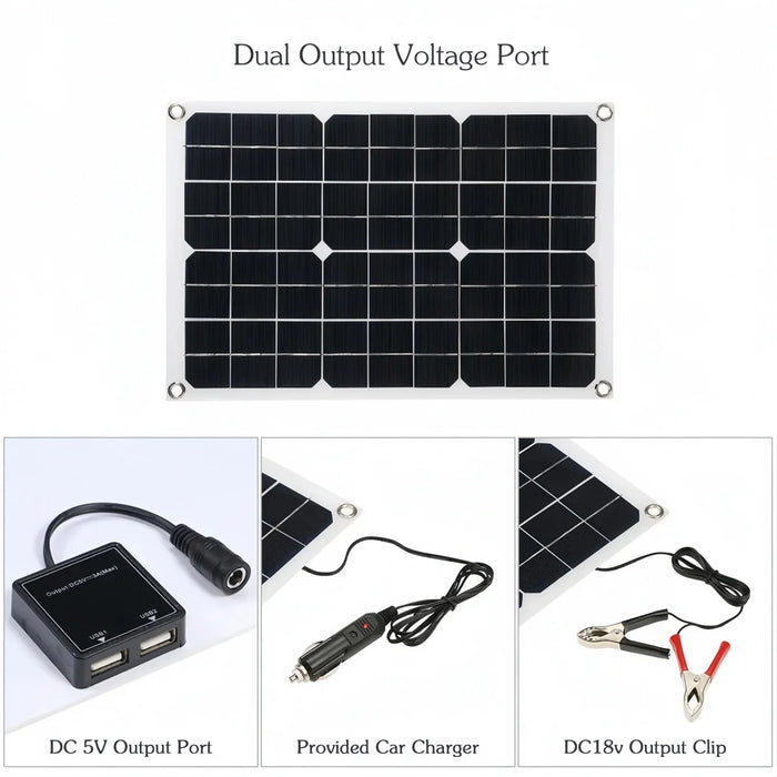 Enagua Mart 4000W Solar Inverter Kit - Complete 12V to 110V/220V Solar Power Generation System with Battery Charge Controller