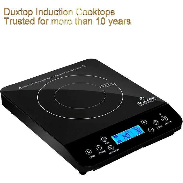 Enagua Mart Duxtop Portable Induction Cooktop - 1800W Countertop Burner with LCD Touchscreen