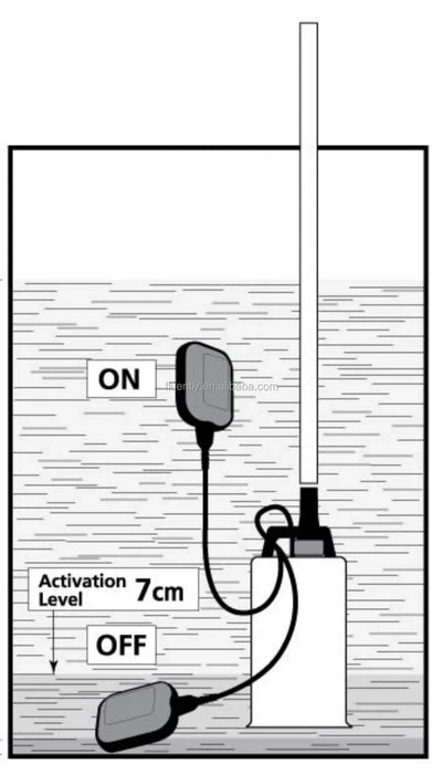 Enagua Mart 0.5 HP Utility China Pump Parts - Dewatering Flow Switches, Centrifugal Garden Electric Small Submersible Water Pump