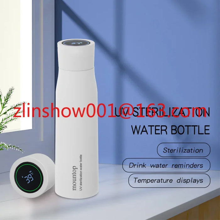 Enagua Mart Hot Selling UV Water Purifier - Temperature Display & Self-Cleaning Water Bottle