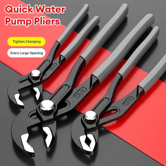 Enagua Mart Water Pump Pliers - Adjustable Quick Release Plumbing Hand Tools