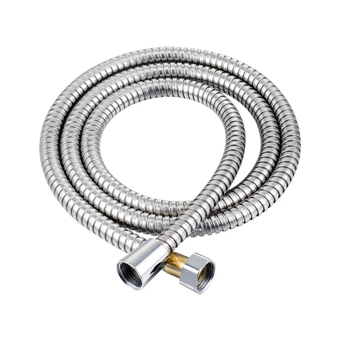 Enagua Mart Stainless Steel Shower Hose - Long Bathroom Extension Plumbing Pipe for Showerhead