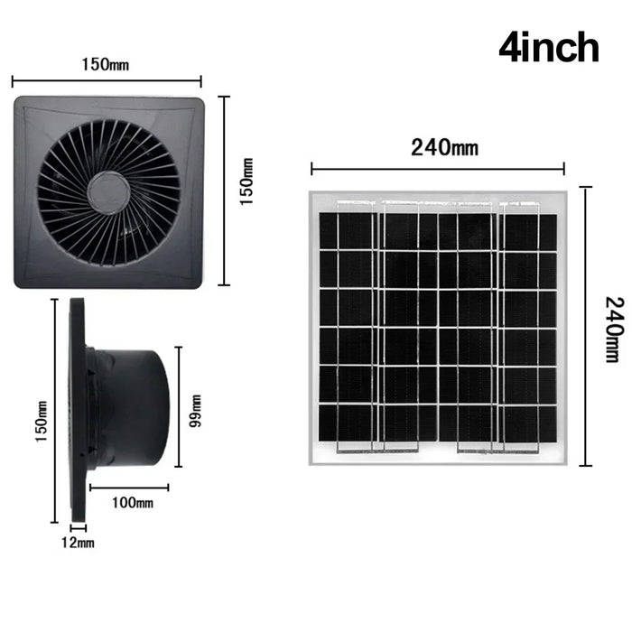 Enagua Mart Extractor Ventilation Fan - Energy Saving Exhaust Fan for Efficient Homes