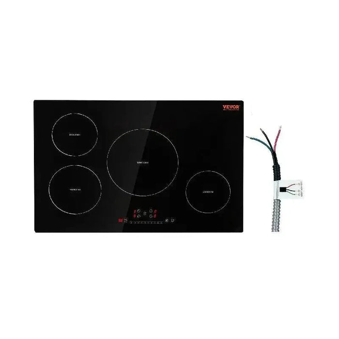 Enagua Mart 30" 4-Burner Built-In Electric Induction Cooktop - 7500W Multifunctional Magnetic Stove Top