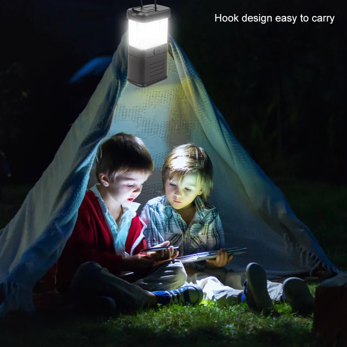 Enagua Mart LED Camping Lantern - Portable Tent Light for Outdoor Work, Emergency, and Hiking