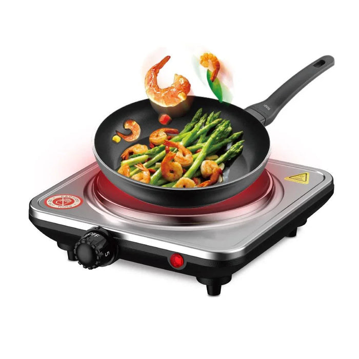 Enagua Mart 220V 1000W Multifunctional Hot Pot Stove - Table-Type Electric Pottery Stove for Household Cooking