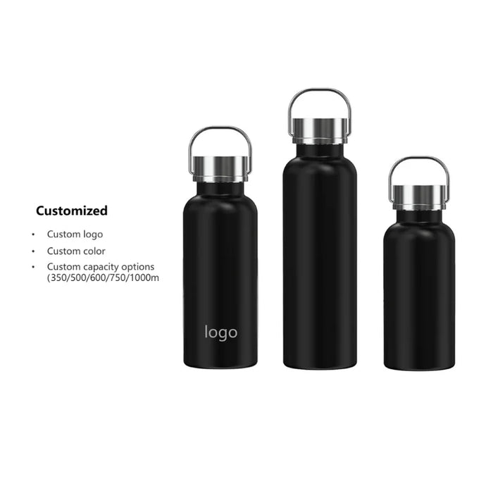 Enagua Mart 750ml Insulated Stainless Steel Water Bottle - Self-Cleaning UV with Sensor for Adults