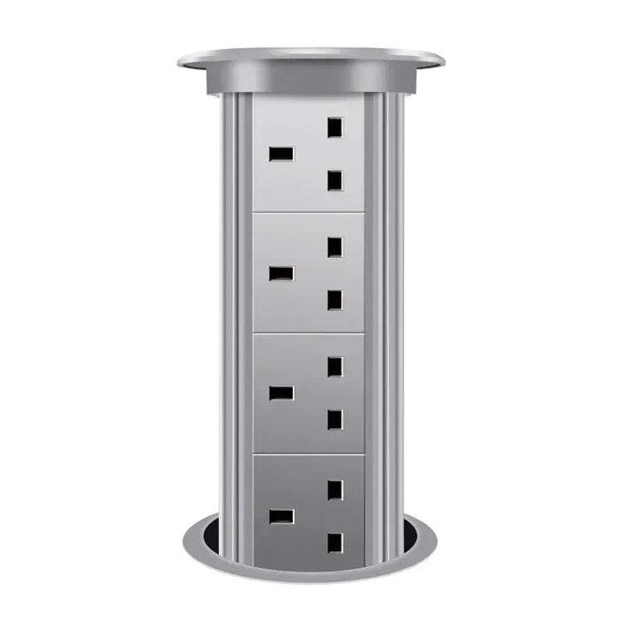 Enagua Mart Desktop Outlet Multi-Layer Worktop Table Socket - Smart Power Pop-Up Electric Tower