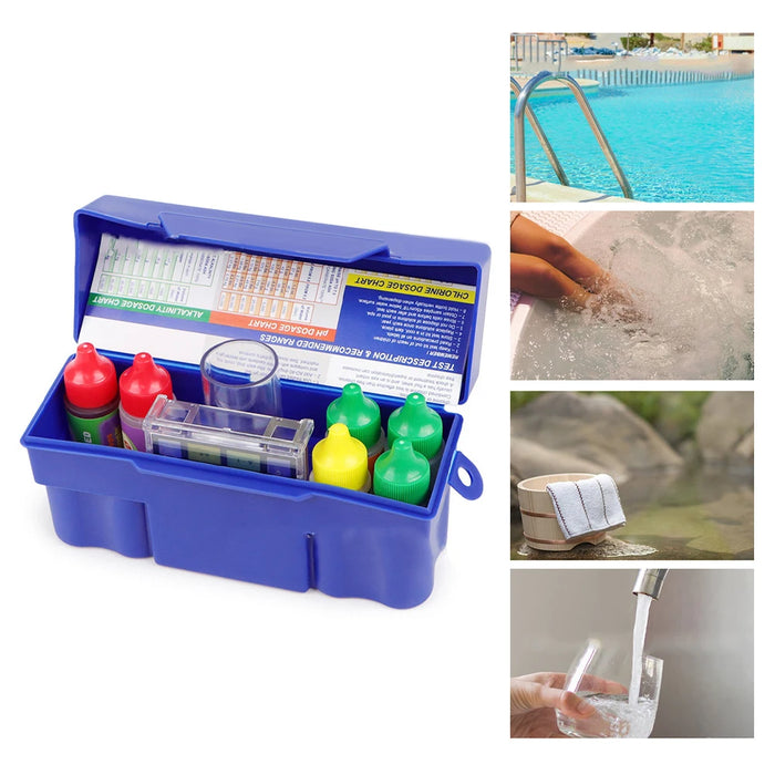 Enagua Mart Multifunction Drinking Water Quality Test Kit Set - pH Meter for Hot Springs, Spas, Pools, and Drinking Water