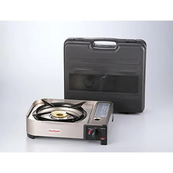 Enagua Mart 35FW Single Burner Butane Portable Cooktop - Indoor and Outdoor Cooking Stove