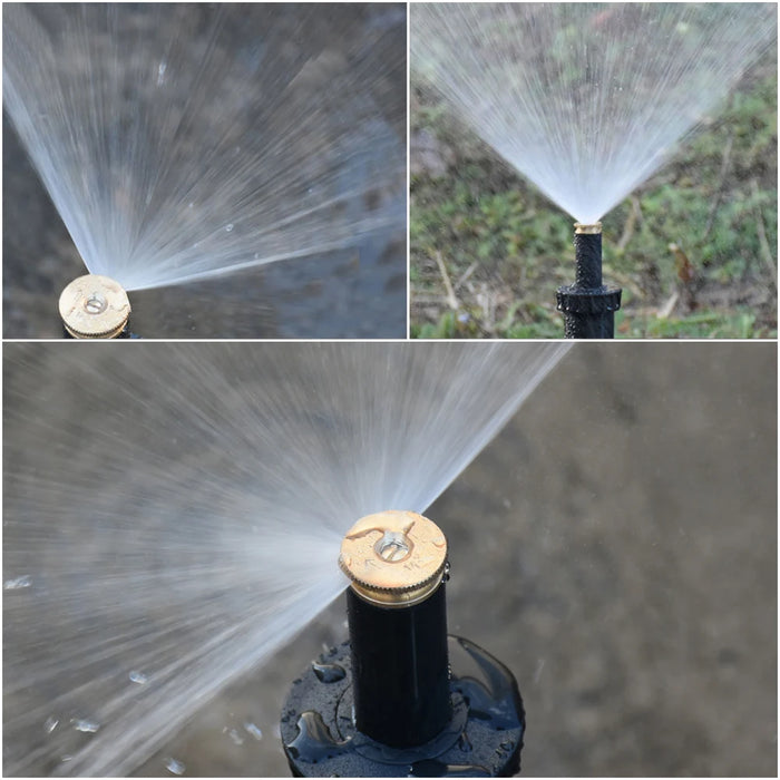 Enagua Mart Landscaping Pop-Up Sprinklers - 1/2" Internal Thread, 90/180/360 Degree Coverage