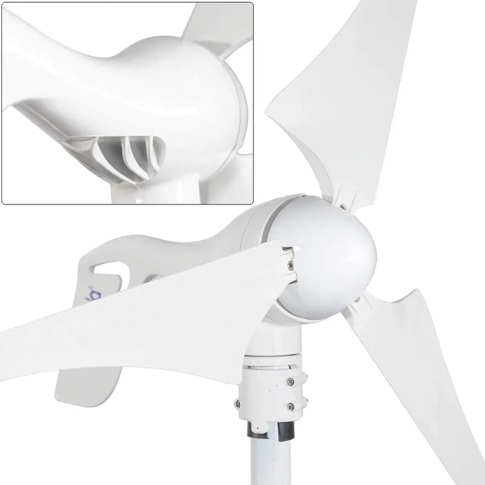 Enagua Mart 400W Wind Turbine Generator - 12V with 3 Blade and Low Wind Speed Start, Includes Charge Controller