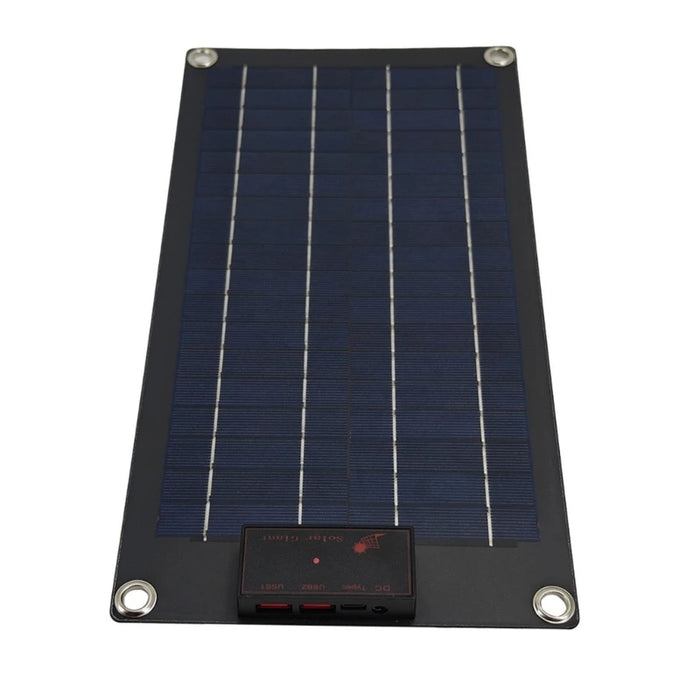 Enagua Mart Compact 10W Solar Energy Panel - Dual USB Ports Solar Charging Pad