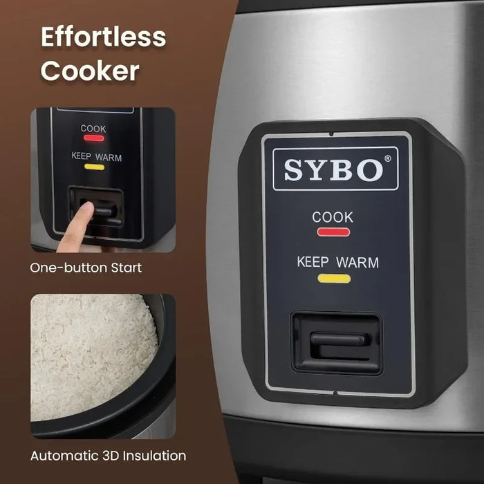 Enagua Mart SYBO Rice Cooker - Premium Rice Cooking Kitchen Appliance