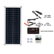 Enagua Mart 1000W Solar Panel Kit - 12V Solar Cell with 10A-100A Controller for RV, Car, Home, and Outdoor Use - Enagua Mart