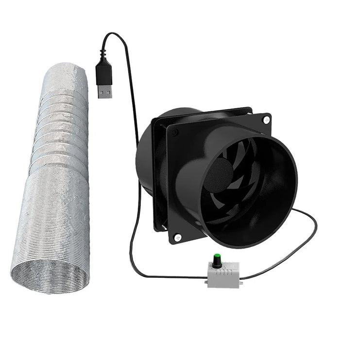 Enagua Mart Exhaust Fan - 5W Air Ventilation Fan with Energy-Efficient Design