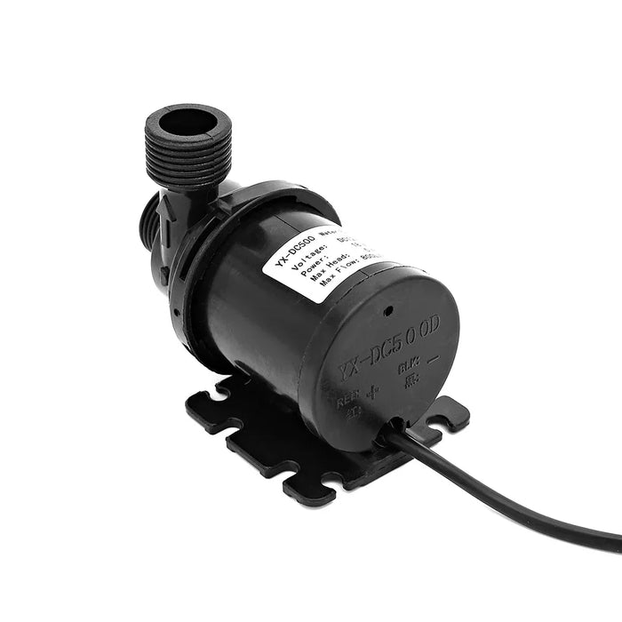 Enagua Mart 800L/H 5M DC 12V/24V Solar Brushless Motor Water Pump - Submersible Water Circulation Pump