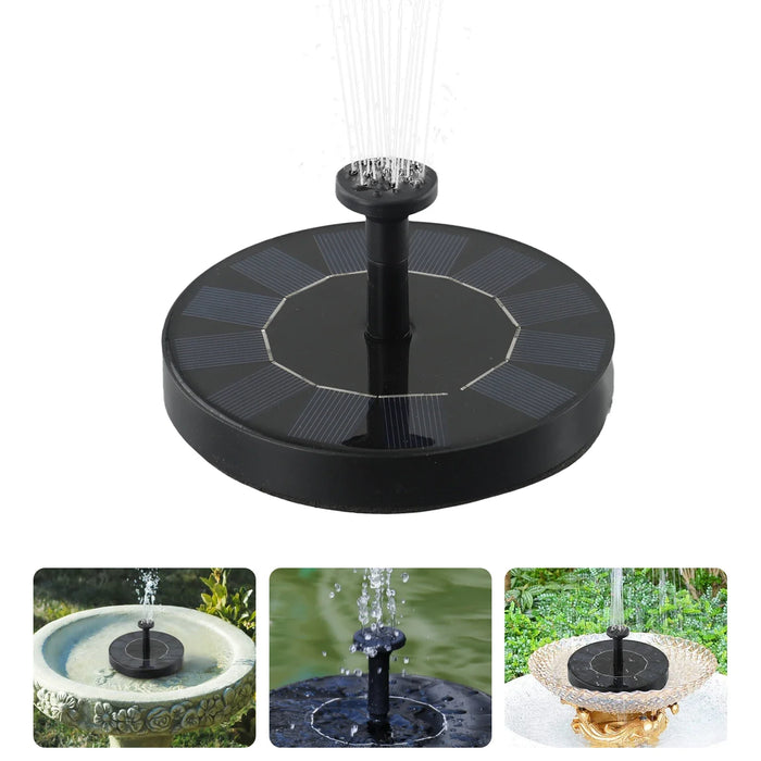 Enagua Mart Solar Fountain Floating Pump - Outdoor Garden Pond Water Feature