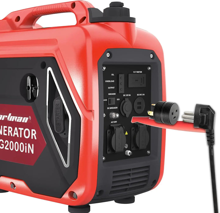 Enagua Mart 2000W Portable Inverter Generator - Super Quiet Power Backup for Home and Camping