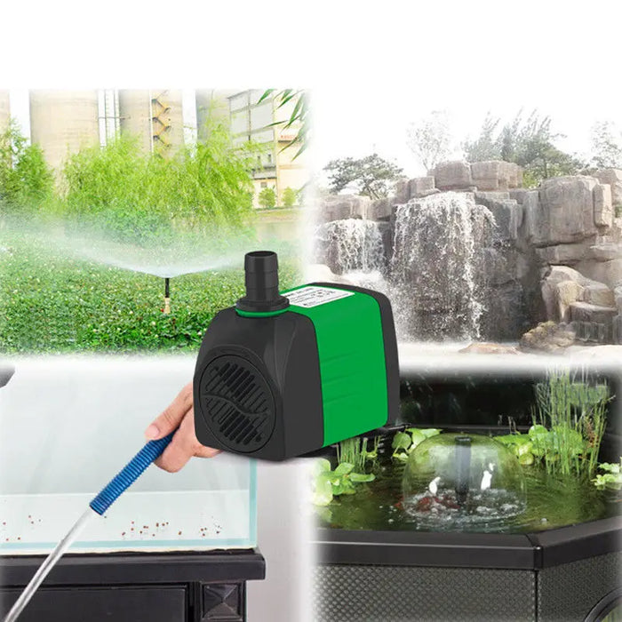 Enagua Mart Fish Tank Fountain Submersible Pump - Quiet Aquarium Water Pump with Filter