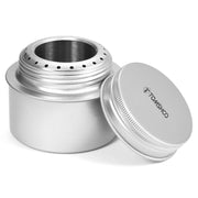 Enagua Mart Lixada Camping Stove - Ultralight Aluminum Alloy Alcohol Stove with Lid for Hiking, Picnics, and Outdoor Cooking - Enagua Mart