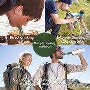 Enagua Mart Personal Camper Water Purifier Filter Straw - Portable Drinking Purifier for Outdoor Adventures - Enagua Mart