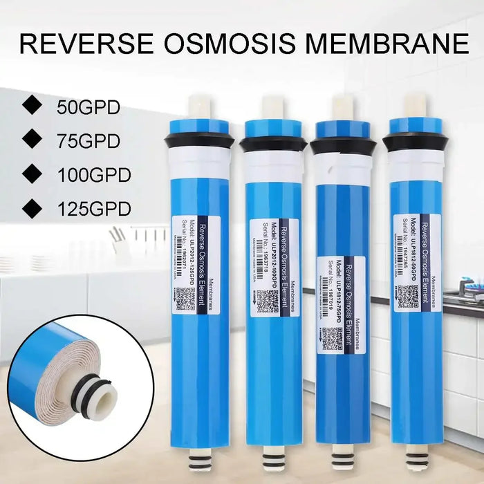 Enagua Mart RO Membrane Replacement - Home Water Purification System for 50-125 GPD