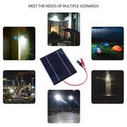 Enagua Mart 10W Waterproof Solar Panel - 5V/12V Outdoor DIY Polysilicon Solar Charger for Battery Charging - Enagua Mart