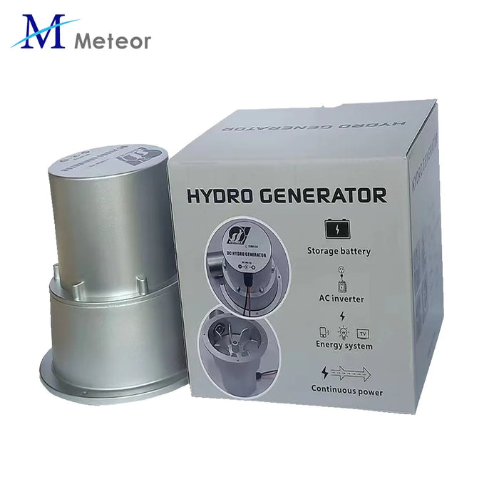 Enagua Mart 100W/50W Water Turbine Generator - 18V/36V DC Hydraulic Generator for Outdoor Hydro-Electric Power