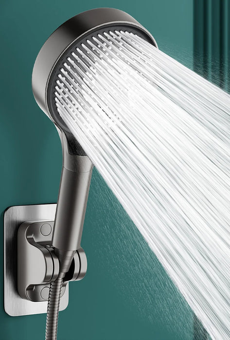 Enagua Mart 13cm Big Panel High-Pressure Shower Head - 3 Modes Adjustable Spray with Filter