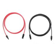 Enagua Mart 1 Pair Solar Panel Extension Cable - Copper Wire with Solar PV Connectors - Enagua Mart