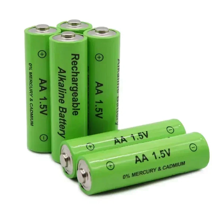 Enagua Mart 1.5V AA Rechargeable Batteries - 4800mAh Lithium-Ion High-Capacity Pack