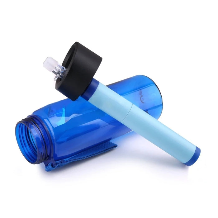 Enagua Mart Reusable Filtered Water Bottle Purifier - 0.01 Micron for Hiking, Travel, and Camping