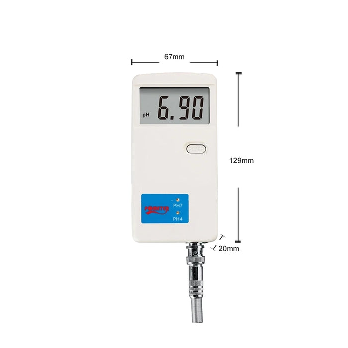 Enagua Mart pH 0.01 Portable pH Meter - Digital Water Quality Purity Tester for Laboratories