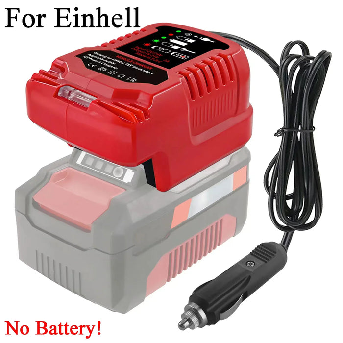 Enagua Mart 12V/24V Portable Li-Ion Battery Mini Compact Car Charger