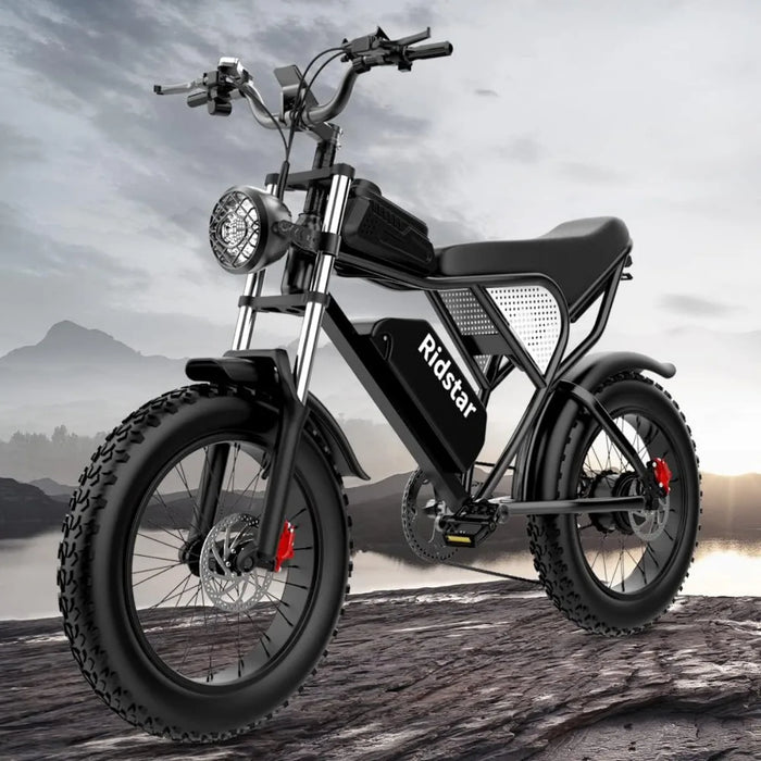 Enagua Mart Electric Bike for Adults - 1000W to 2000W Motor, 30-37mph, 48V 20Ah Battery, Electric Motorcycle with Max Range of 180 Miles