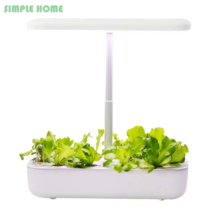 Enagua Mart Soilless Smart Planting Machine - Hydroponic System with LED Light for Home