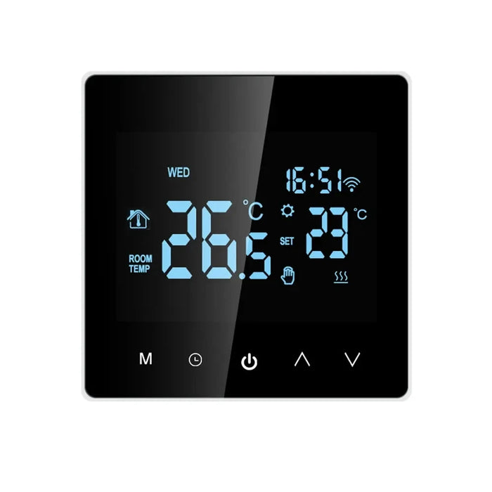 Enagua Mart Tuya Smart Life WiFi Thermostat - LCD Touch Temperature Controller for Electric Floor Heating, Water, and Gas Boilers