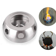 Enagua Mart Lixada Camping Stove - Ultralight Aluminum Alloy Alcohol Stove with Lid for Hiking, Picnics, and Outdoor Cooking - Enagua Mart