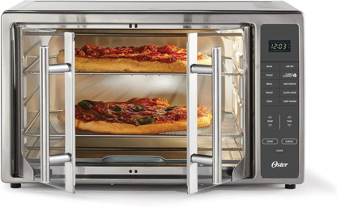 Enagua Mart Extra Large French Door Air Fry Countertop Oven - Stainless Steel