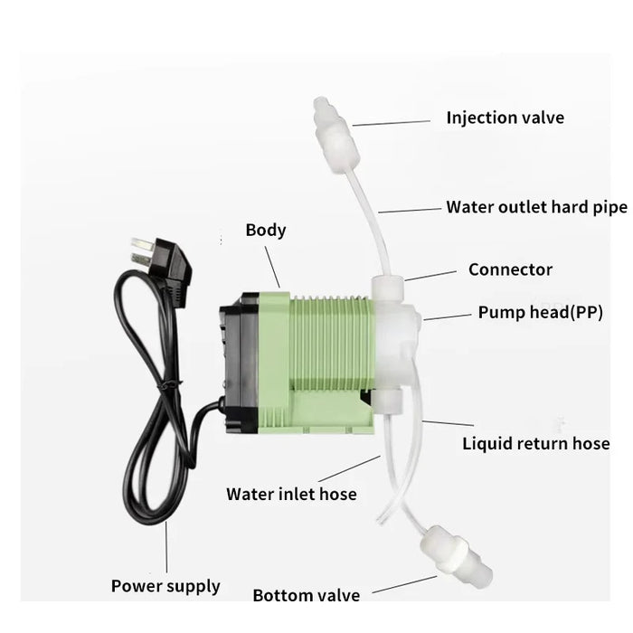 Enagua Mart Acid Dosing Pump - Electromagnetic Diaphragm Pump for Water Treatment