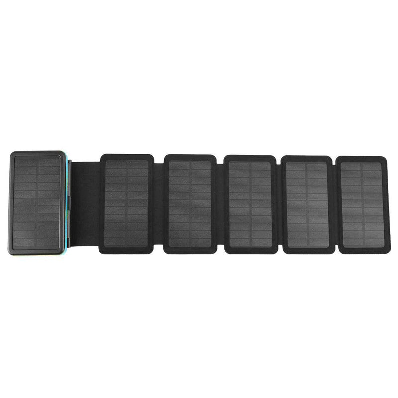 Enagua Mart Portable 20000mAh Solar Power Bank - Folding Solar Charger for Mobile Phones - Enagua Mart
