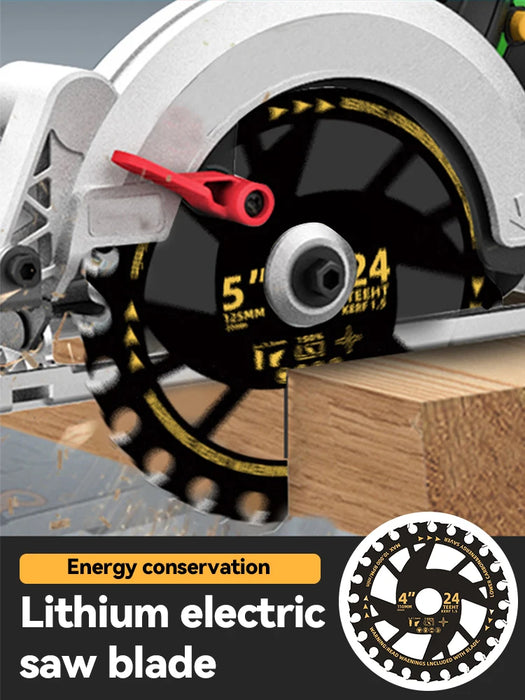 Enagua Mart Energy-Saving Lithium Wood-Cutting Saw Blades - High-Efficiency Woodworking Alloy