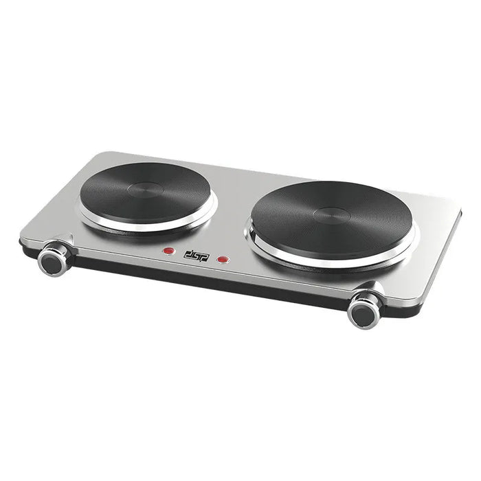 Enagua Mart Electric Cooking Stove - 1000W/1500W Double Hot Plates