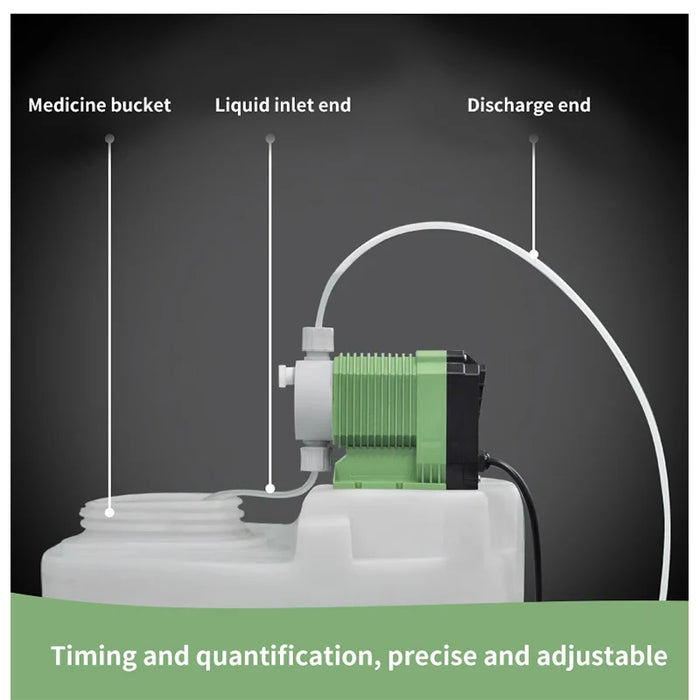 Enagua Mart Acid Dosing Pump - Electromagnetic Diaphragm Pump for Water Treatment