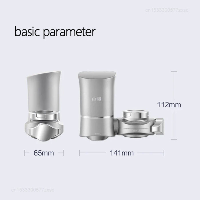 Enagua Mart Xiaomi Xiaozhi Water Power Sterilization Purifier - Ultraviolet 5-Stage Filtration System for Bathroom and Faucet