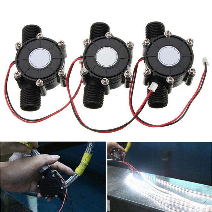 Enagua Mart DC Small Tap Water Hydro Generator - Voltage Regulation Charging Tool for Home and DIY Projects