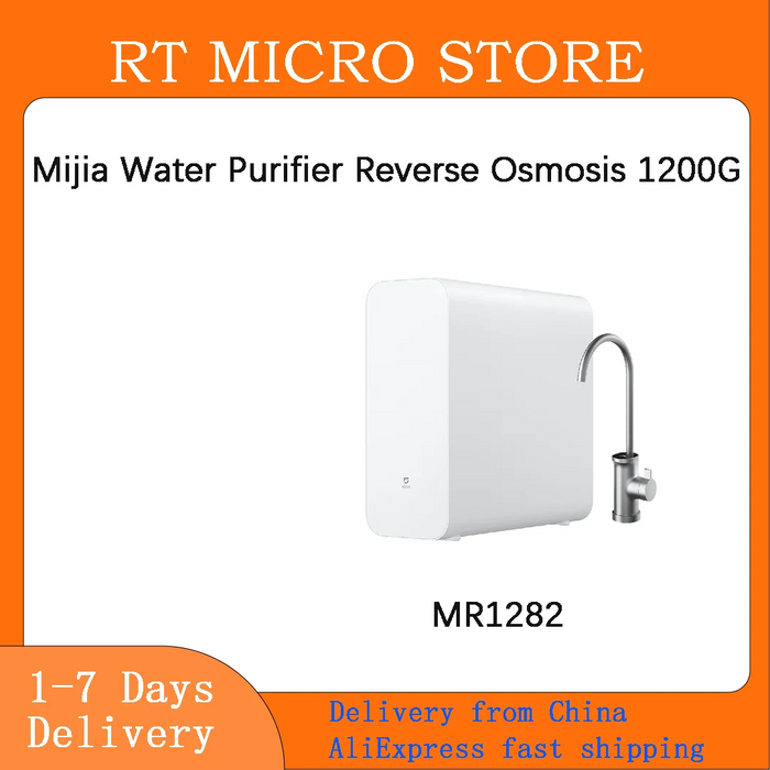 Enagua Mart Mijia Reverse Osmosis Water Purifier - 1200G Ultra-Large Flux, MR1282