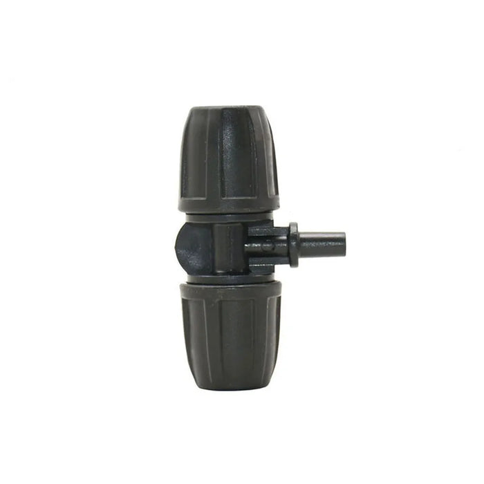 Enagua Mart Irrigation Garden Hose Barb Connector - 3/8" Tee, Elbow, and End Plug Fittings for Drip Irrigation Systems