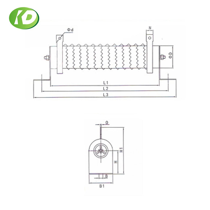 Enagua Mart Ceramic Tube Wirewound Resistors - Dump Load Resistors for Wind/Solar Hybrid Controller